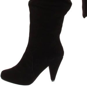 NWOT - Naughty Monkey “Fearless” knee-high boot